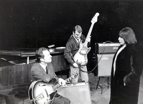 Jacques Liebrard avec Juliette Gréco