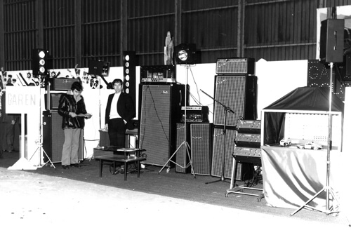 Salon à la fin des années 1960