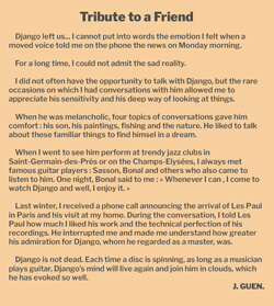 Tribute to Django Reinhardt